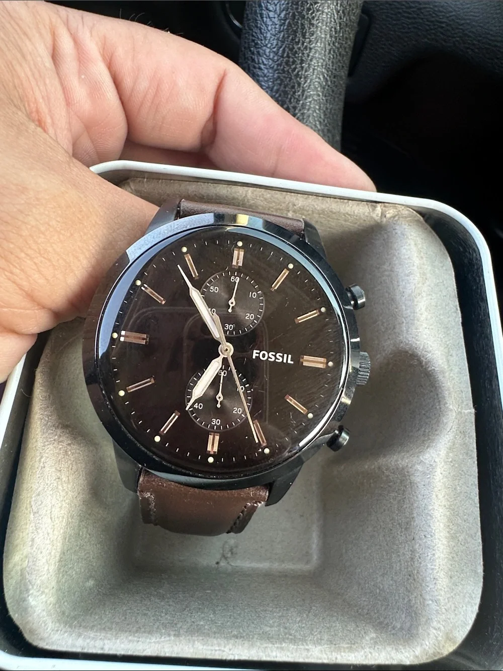 Fossil chronograph watch